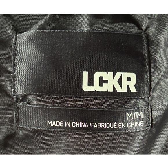 LCKR Foot Locker Black Puffer Jacket Boy's Medium - Picture 6 of 7